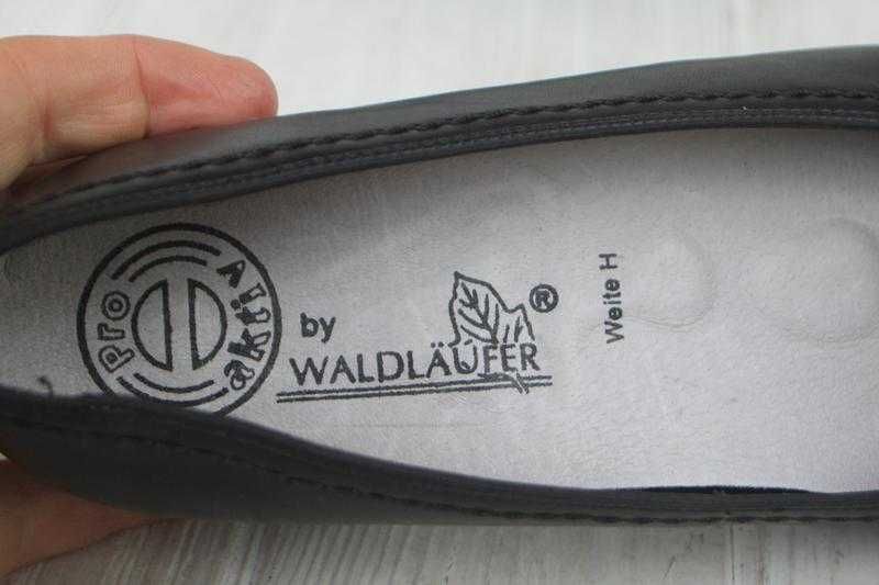 Широкие туфли Waldlaufer кожа Германия 39р как новые туфлі