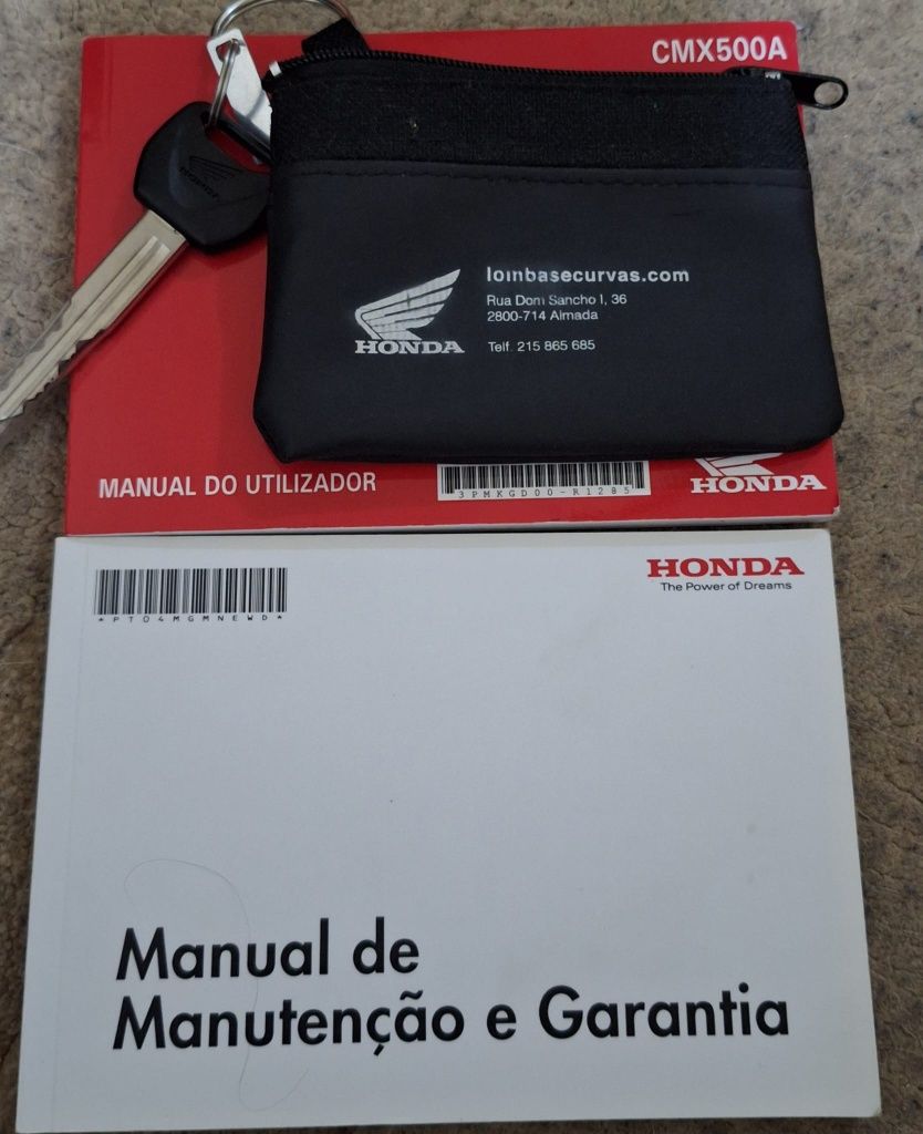 Mota Honda CMX 500