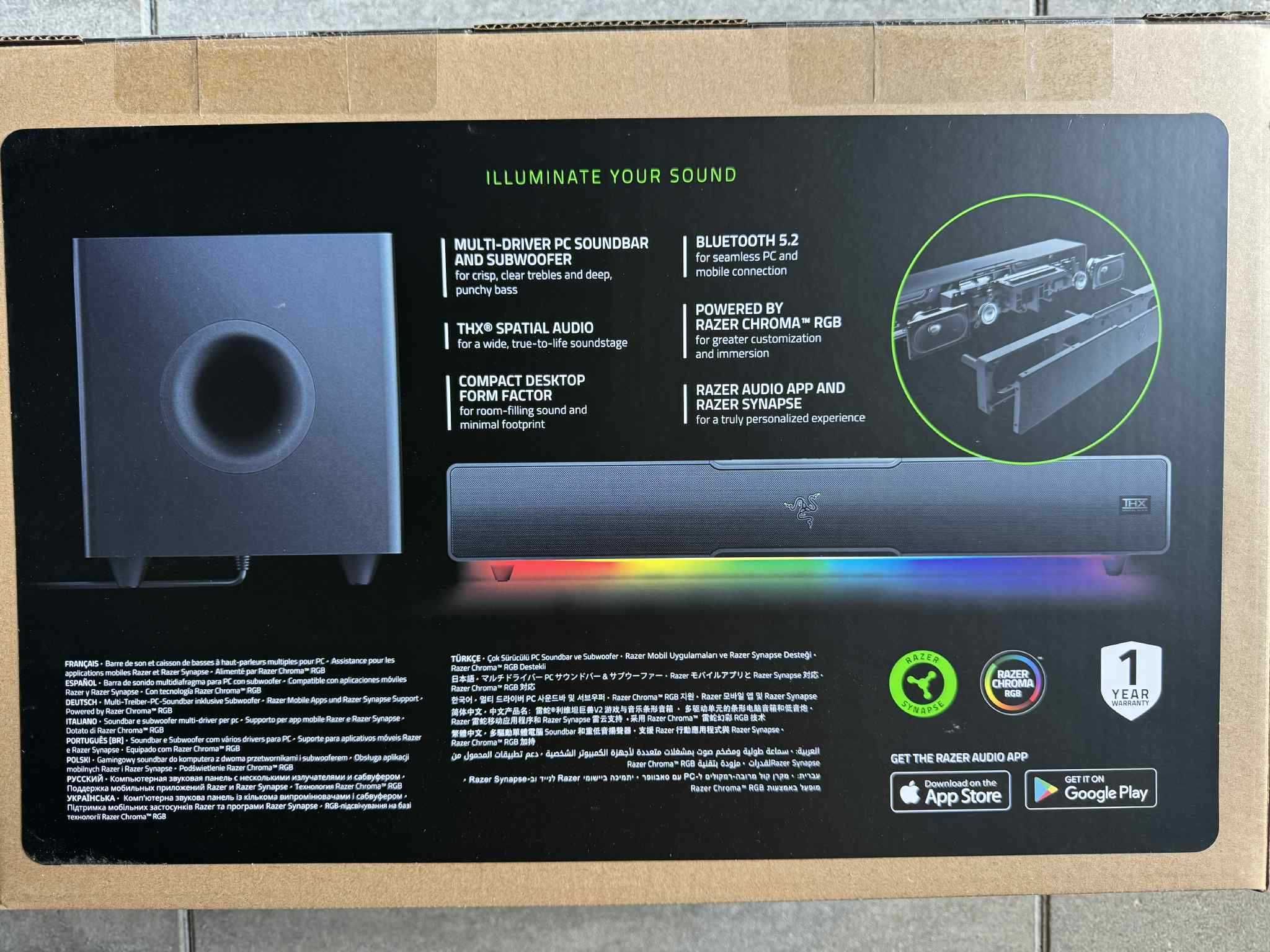 Głośniki Razer Leviathan V2