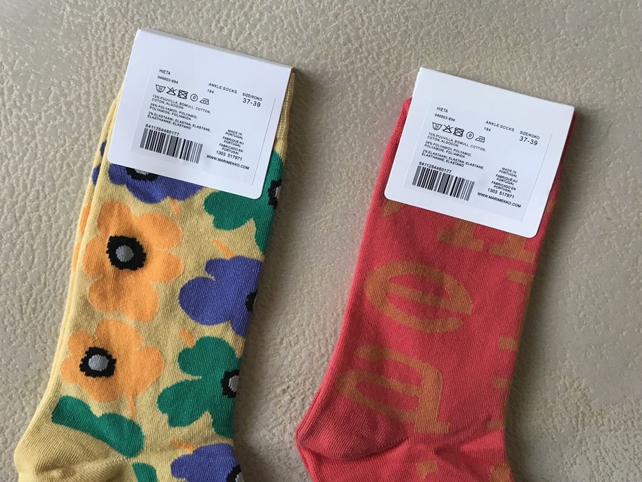 Marimekko оригінал якісні шкарпетки носки жіночі 37-39 р.еластичні