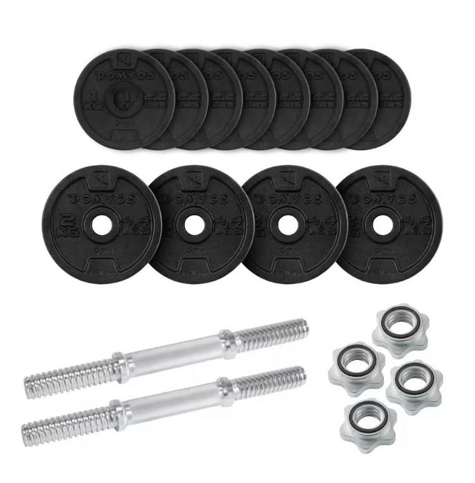 PORTES GRÁTIS ! Halteres de Musculação 20 kg (Conjunto)