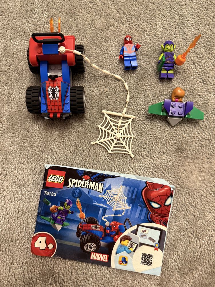 Lego Super Heroes Автомобильная погоня Человека-паука 76133