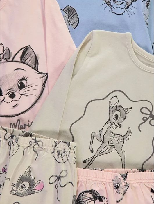 Нова трикотажна піжама для дівчаток George 92, 98, 104