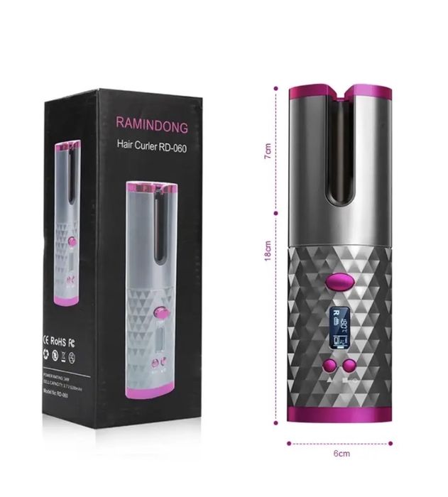 Бездротова плойка для завивки волосся Hair Curler