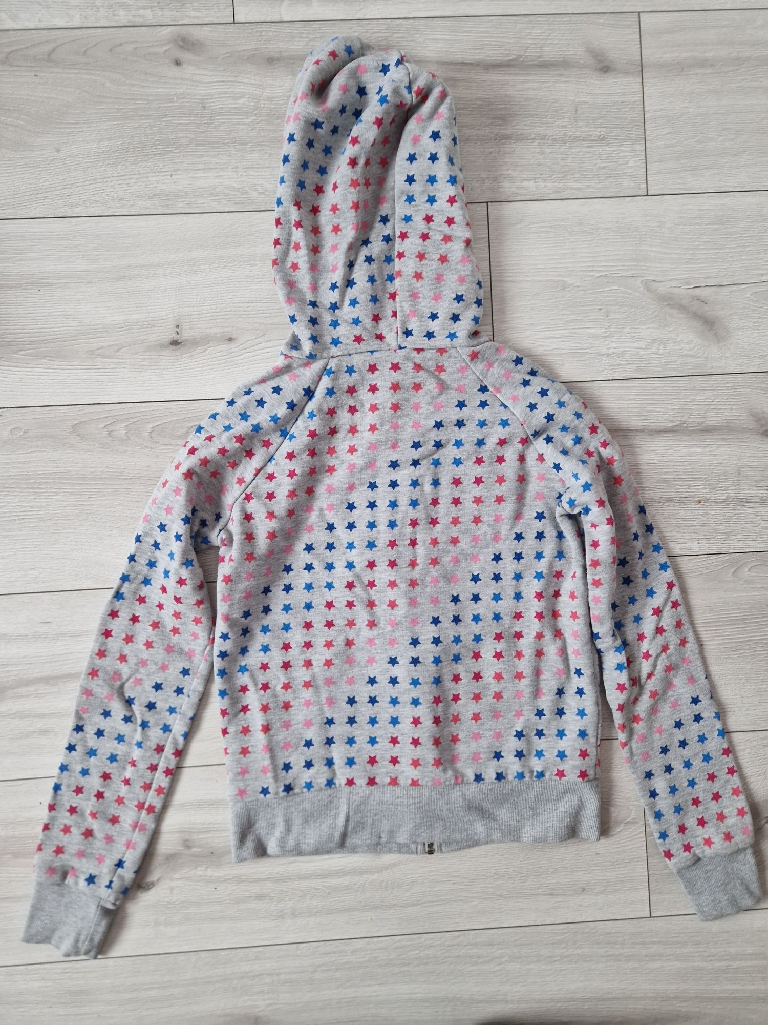 Szara bluza H&M r M gwiazdki