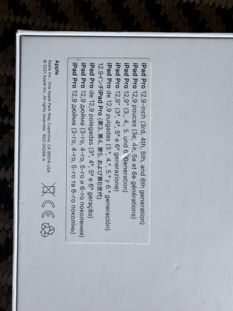 Magic Keyboard 12,9 Apple