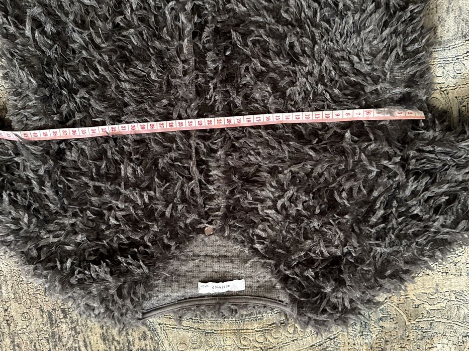 Кофта Накидка з штучного пірʼя резерв reserwed