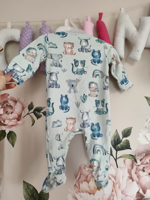 Zestaw pajacyków next 68 pajacyk rampers śpiochy