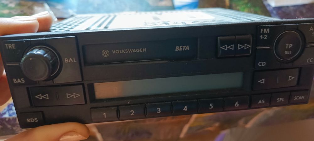 Radio samochodowe Volkswagen.