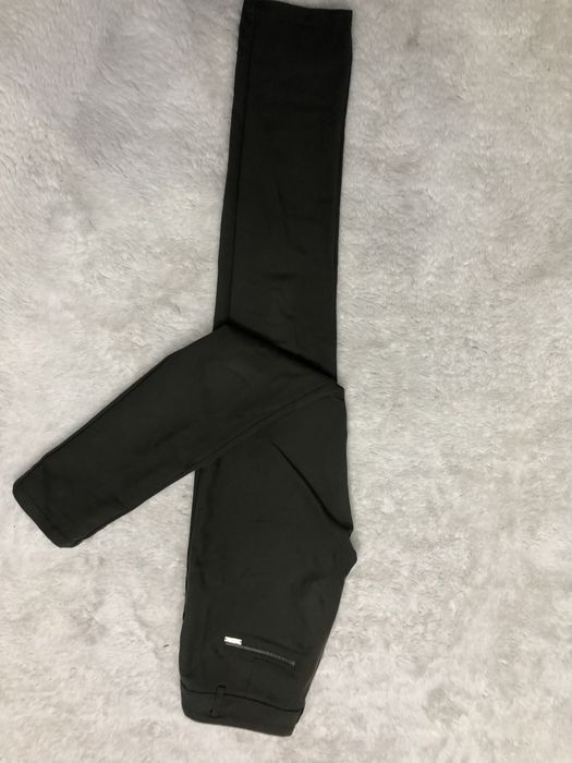 Spodnie S khaki eleganckie rurki biodrowki