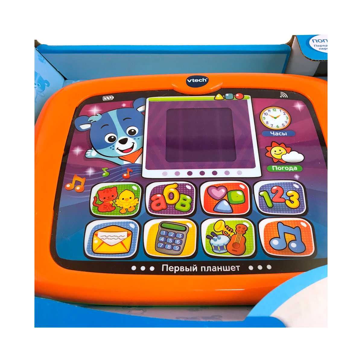 Развивающая электронная игра VTech Первый планшет 80-151426 (рус.яз)