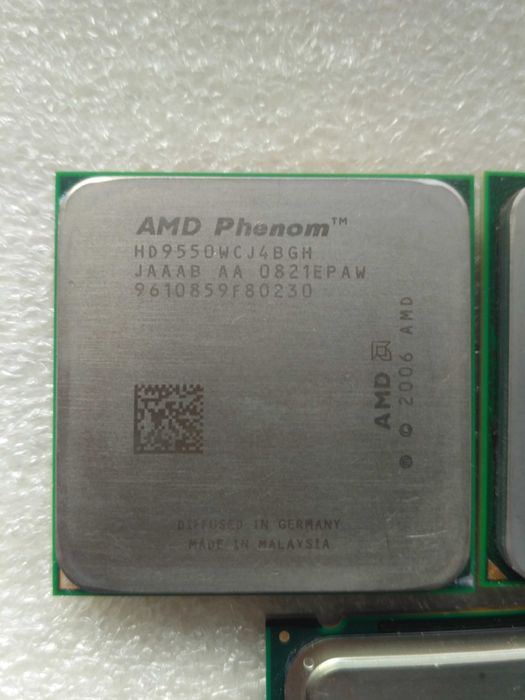 Процесори 4 ядерні на socket AM2/AM2+, socket 775