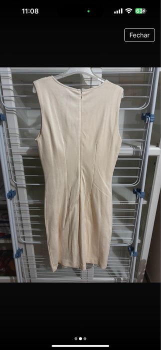 Vestido Bege Mango