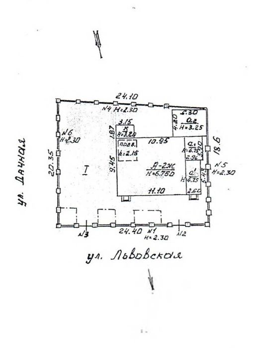 В продаже дом с участком, на пересечении улиц Львовской и Дачной.