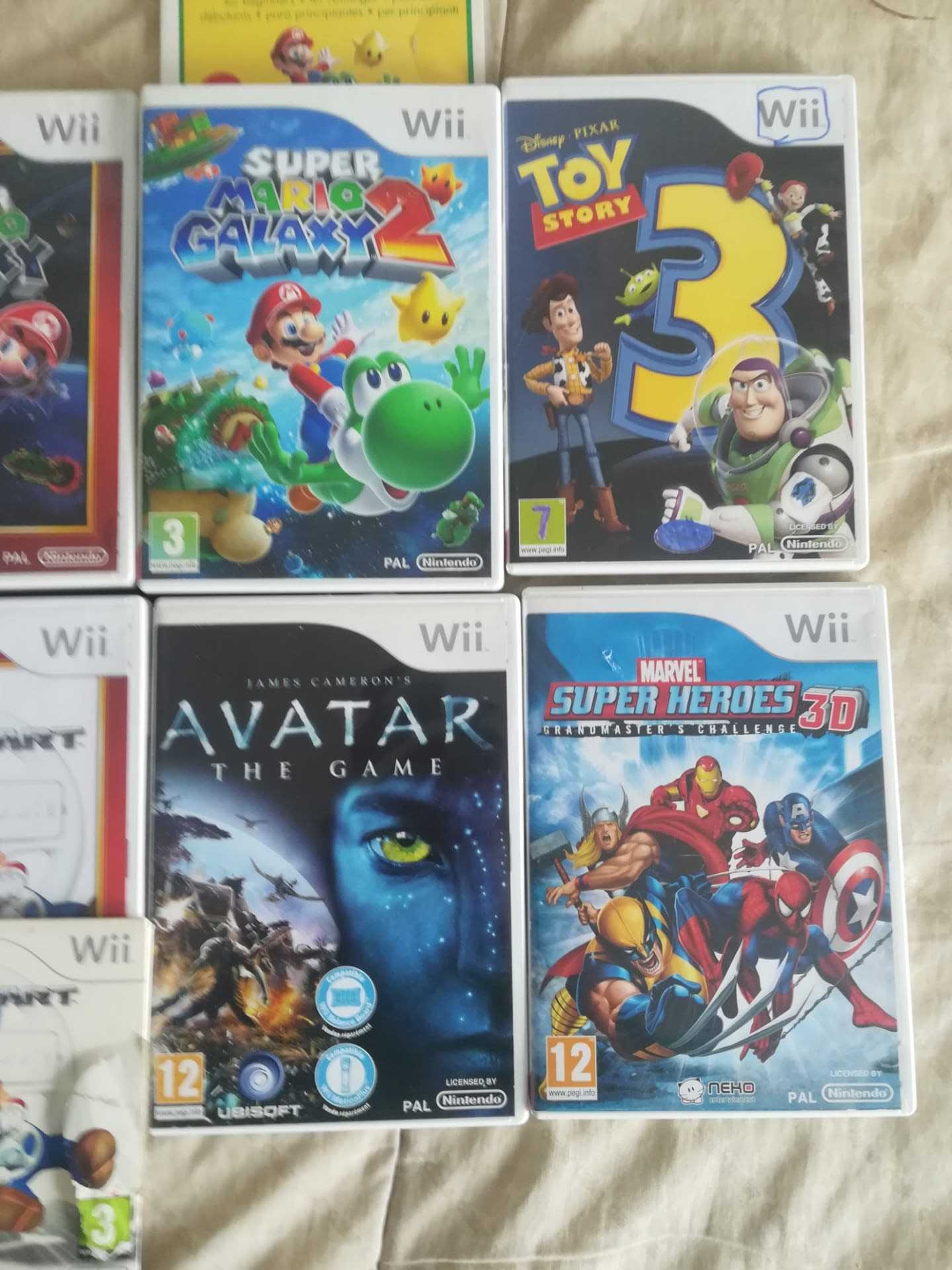 Jogos Wii(Mario kart,Wii sports resort,Pokemon,Mario Galaxy,Zelda)