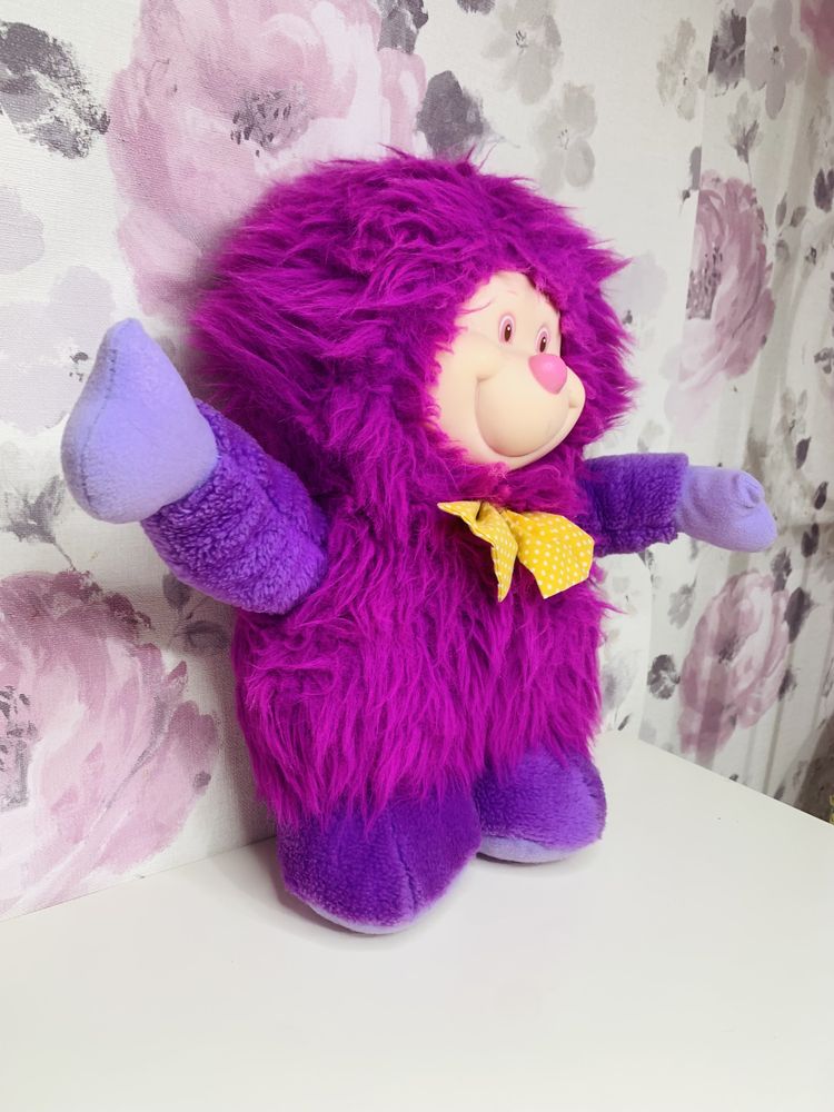 Pluszak Animal Toy Imports purple storybook friends Rubber, vintage