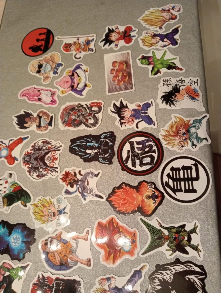 Conjunto Stickers/ autocolantes Dragon Ball, Dragonball