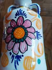 Wazon ceramiczny malowany ręcznie