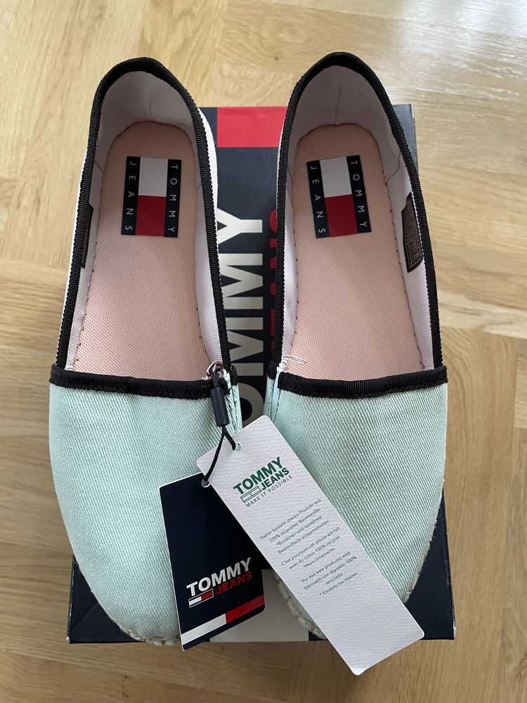 Nowe Espadryle Tommy Hilfiger 39