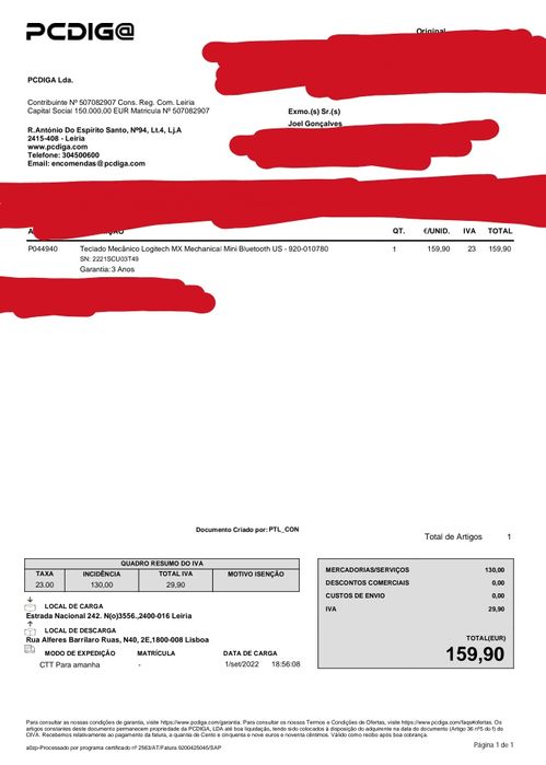 Teclado Logitech MX Mechanical Mini