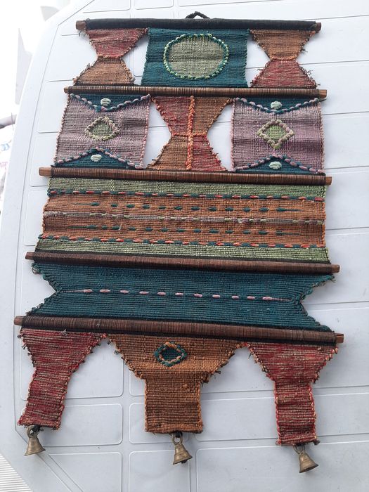 Tapeçaria decorativa e colorida