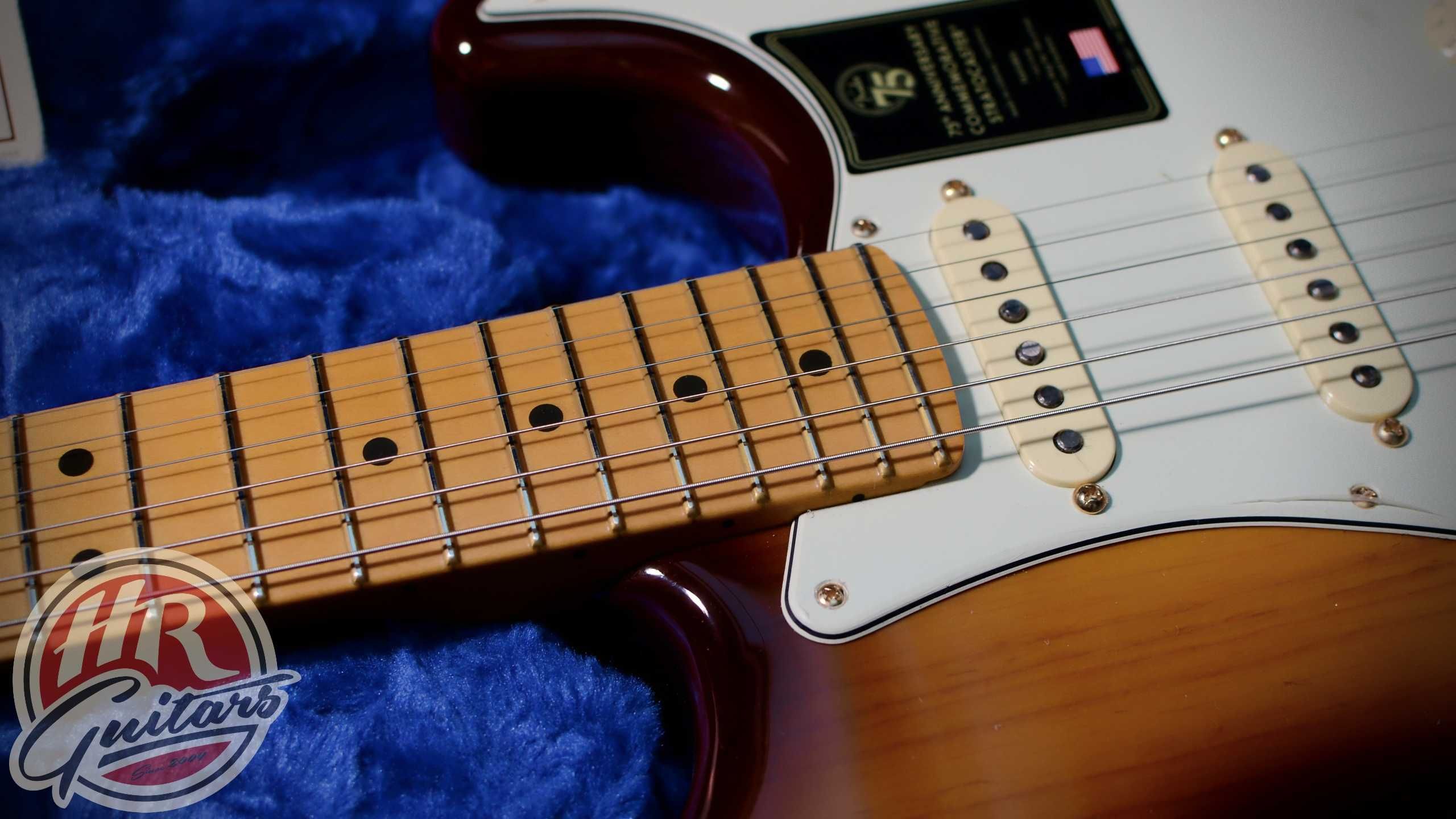 Fender 75TH ANNIVERSARY COMMEMORATIVE Stratocaster z 2020 roku, USA