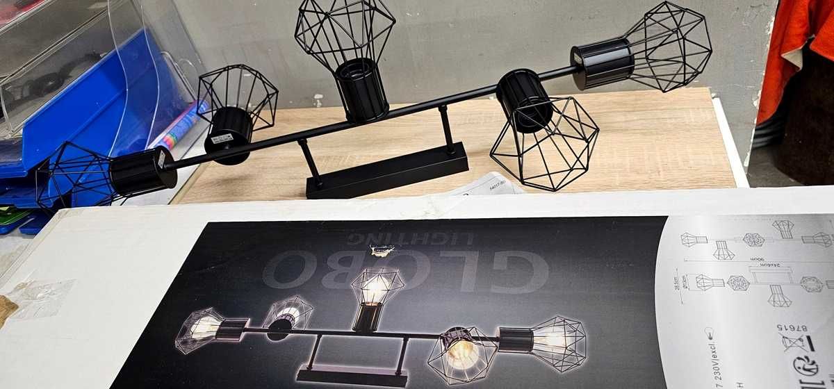 Lampa sufitowa kinkiet reflektor 5 punktów  PRISKA 54017-4 Globo