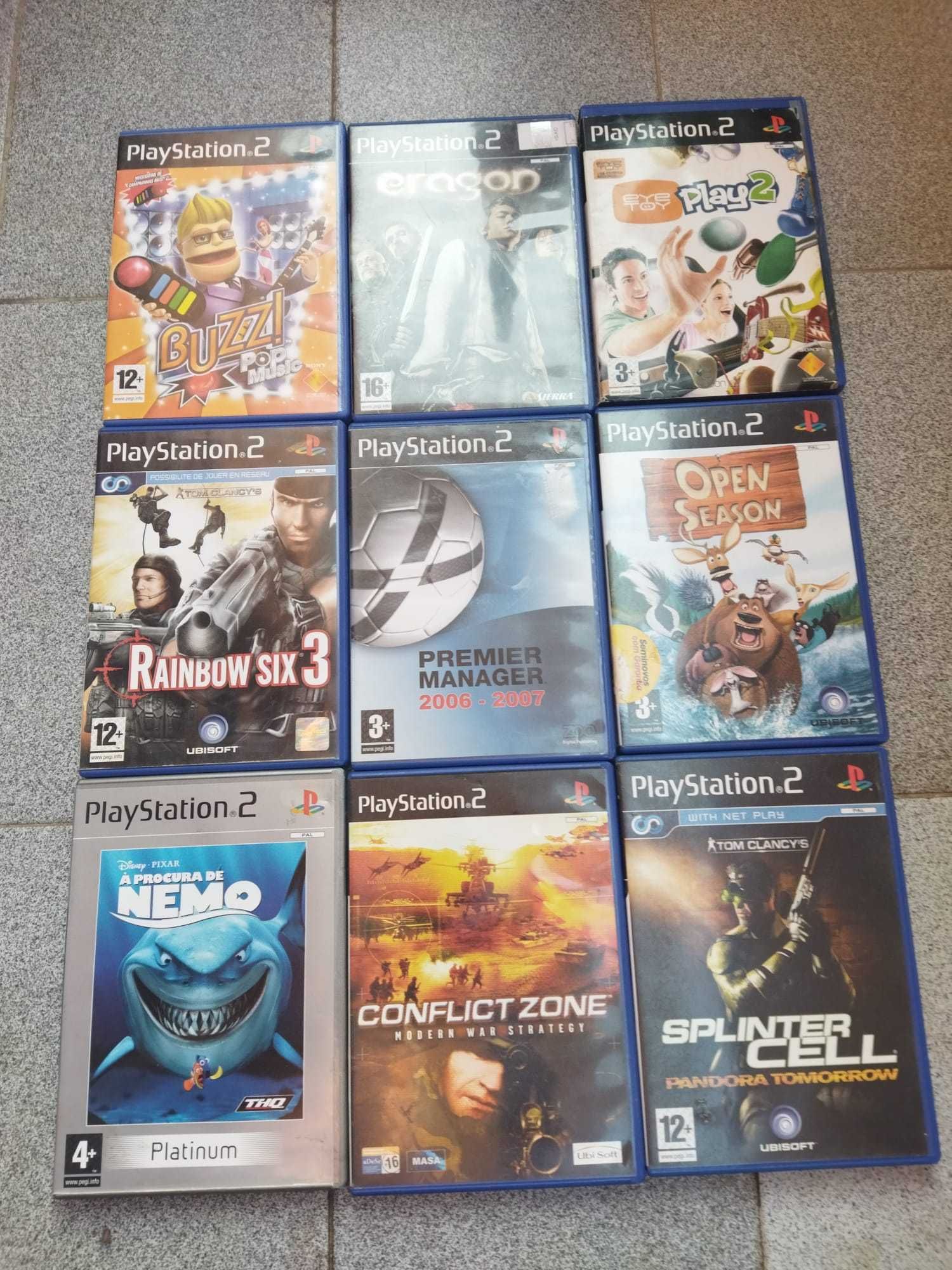 Varios Jogos Originais PS2