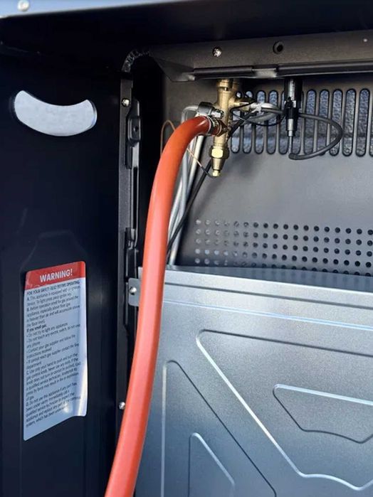 Газовий обігрівач 4,2 кВт інфрачервоний — у комплекті шланг і редуктор