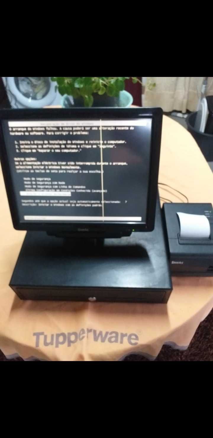 Maquina registadora de ecrã