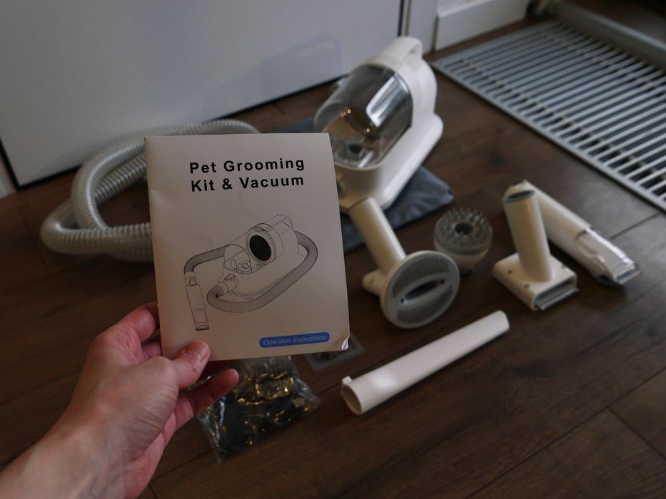 Пилосос для грумінгу Pet grooming kit & vacuum
