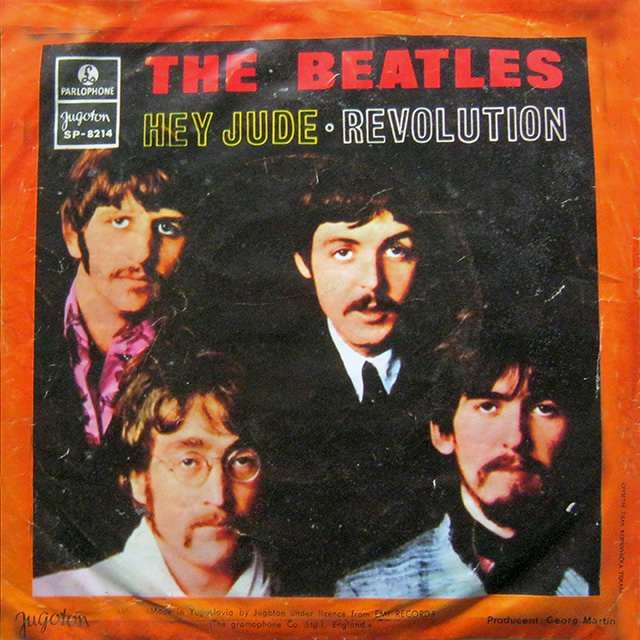 Vinyl, Single 45rpm - The Beatles - Hey Jude - Revolution