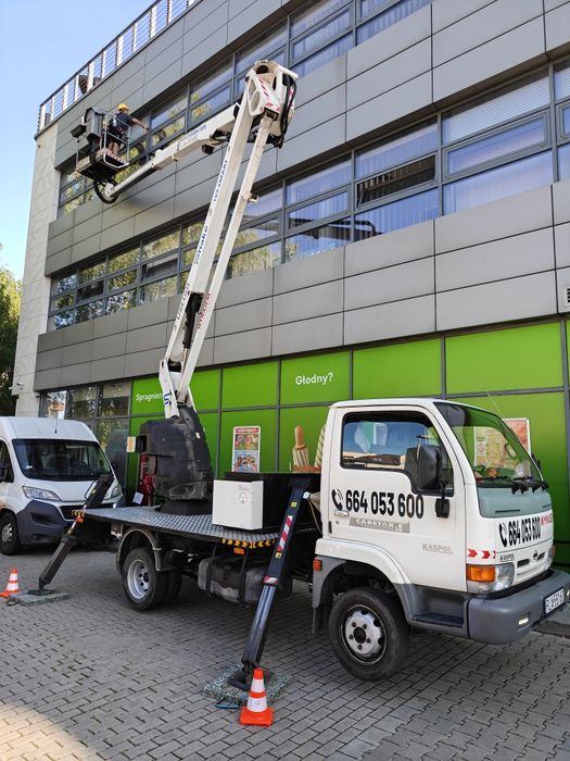 Zwyżka podnośnik koszowy 18m usługi wynajem