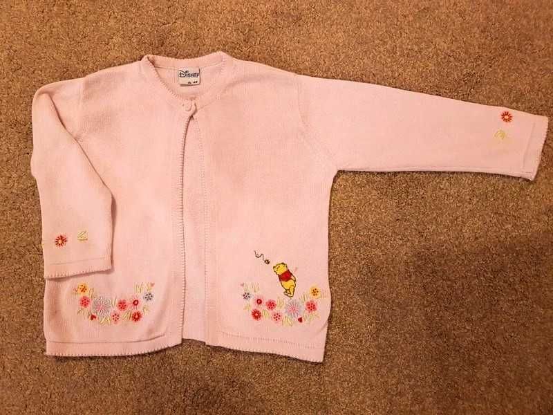 sweterek rozpinany z Kubusiem Puchatkiem H&M rozmiar 86-92-98