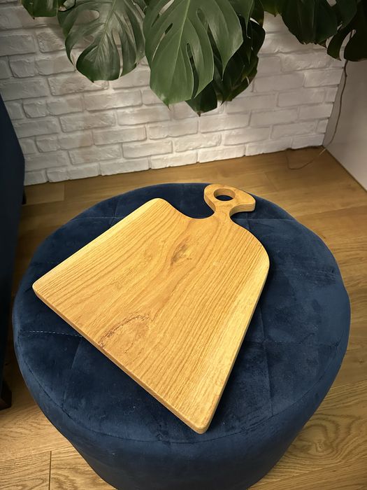 Deska dębowa do krojenia i serwowania serów lub przystawek na prezent