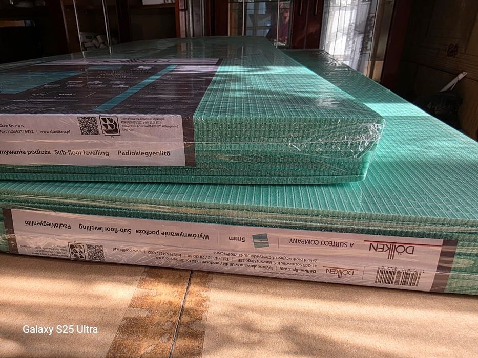 Подложка  под ламинат 5мм  Dollken остаток 18м