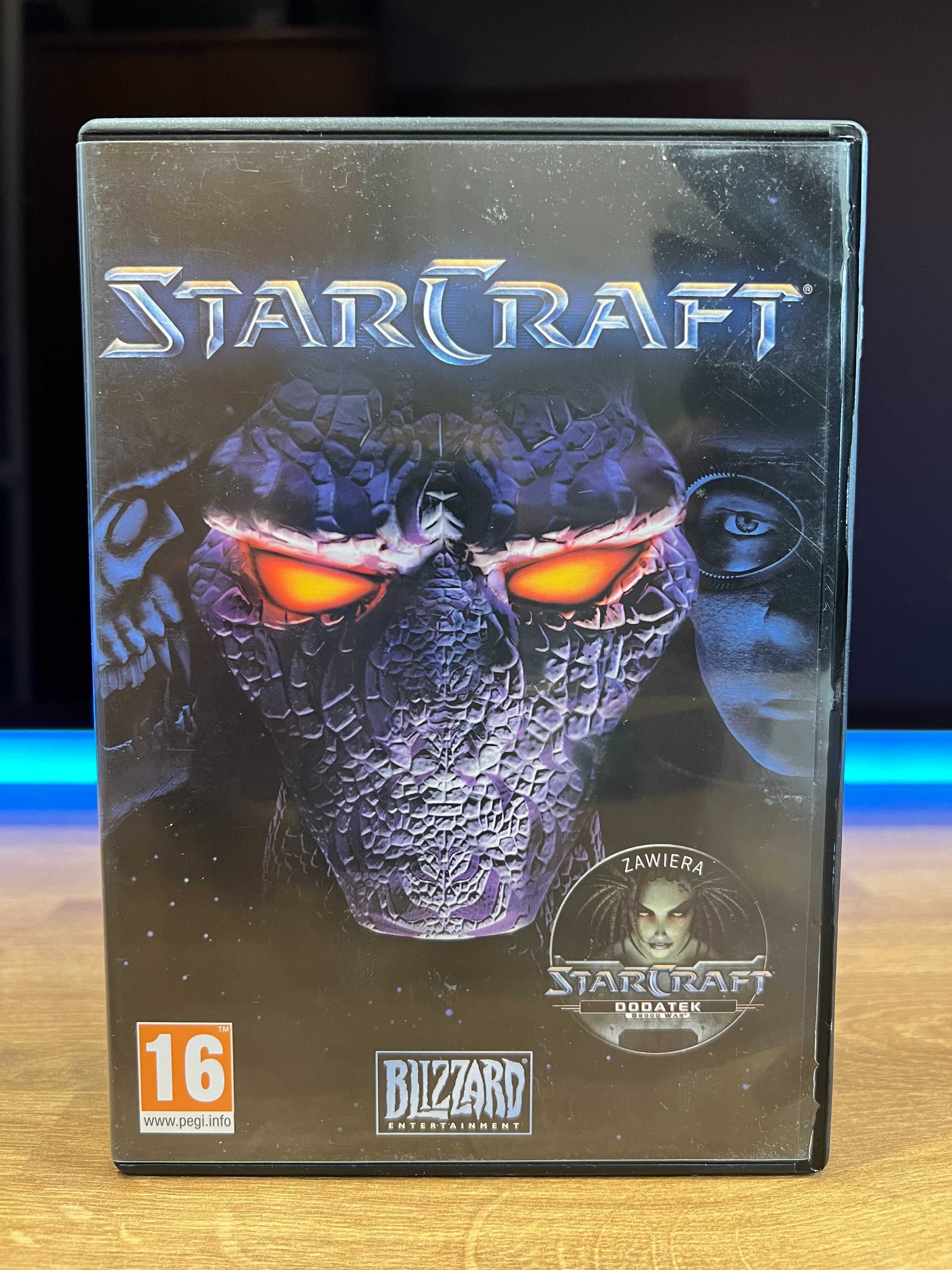 StarCraft + Brood War gra (PC PL 2011) DVD BOX kompletne wydanie