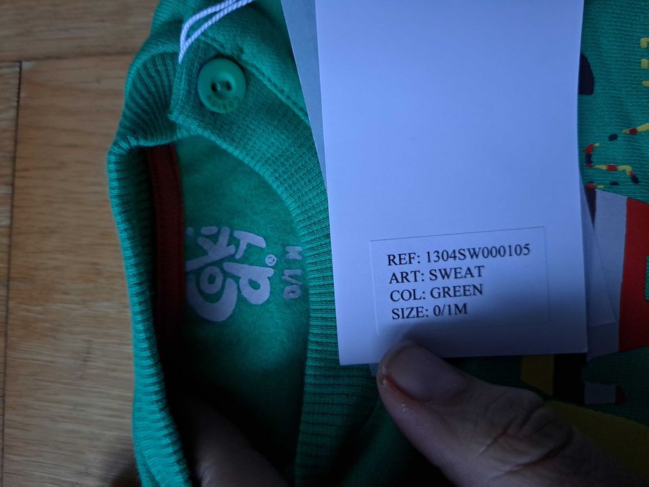 T-Shirt + Sweatshirt - 0-1 mês - Cokidy - Novos!