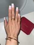 Браслет и кольцо Cartier гвоздь