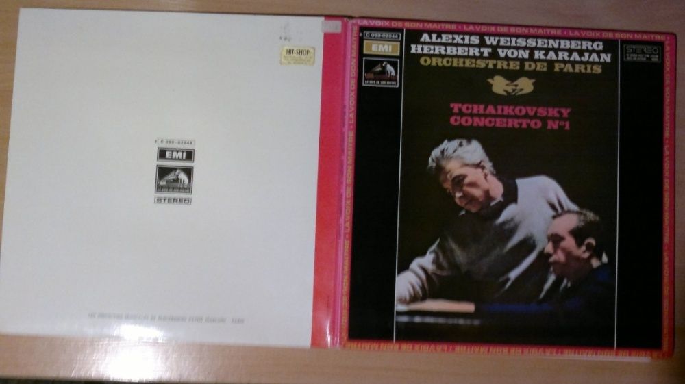 Piotr Czajkowski-I Koncert fortepianowy b-moll (H. Von Karajan) Winyl
