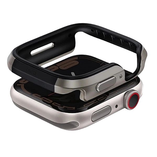 Etui UNIQ Valencia na Apple Watch 10/46 mm - srebrne