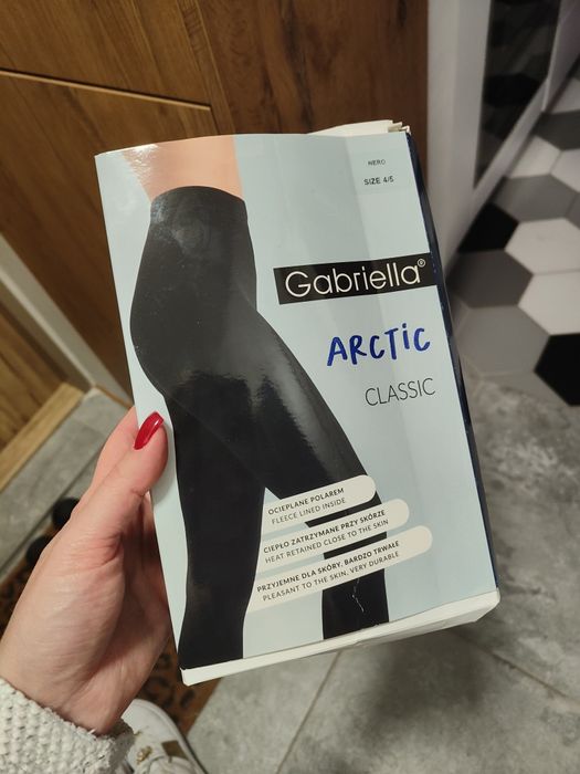 Nowe rajstopy ocieplane Gabriella Arctic Classic 4/5
