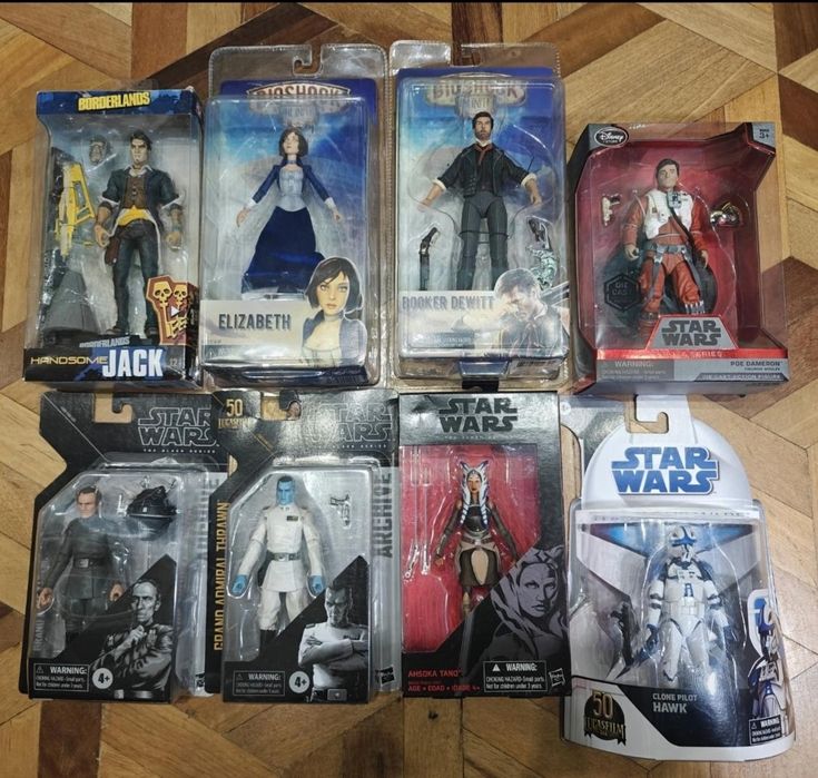 Фигурки  star wars, anime, games, films