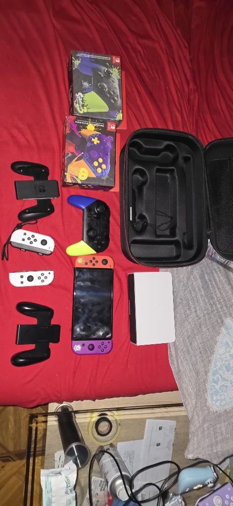 Nintendo Switch OLED+ jay cony moba pad o wartosci 300 zl !przerobiona