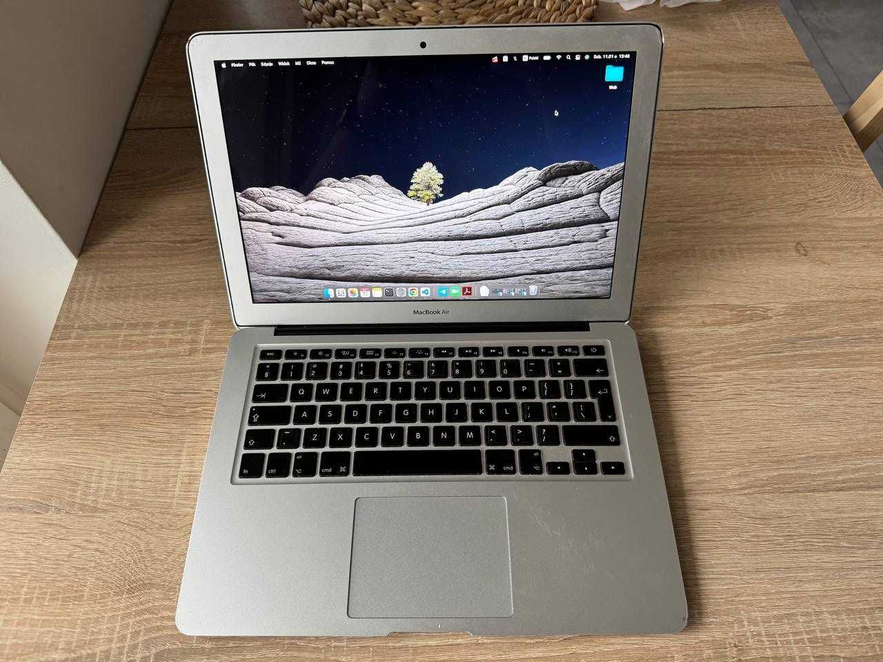 Macbook Air 13 2015 rok, 8GB RAM 512GB SSD