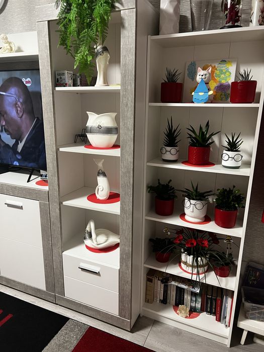 Mebloscianka szara komplet