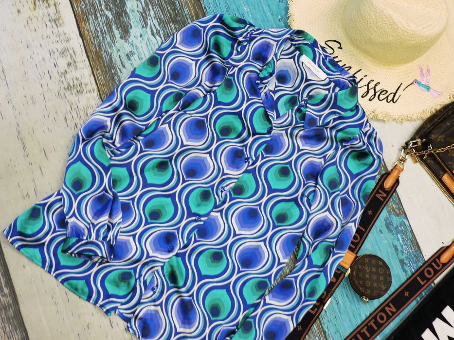 Promod Piękna elegancka koszula we wzory 36