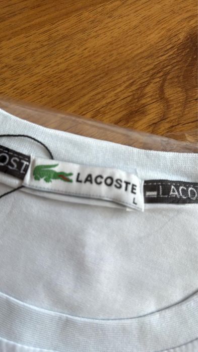 Koszulka T-shirt Lacoste nowa z metka
