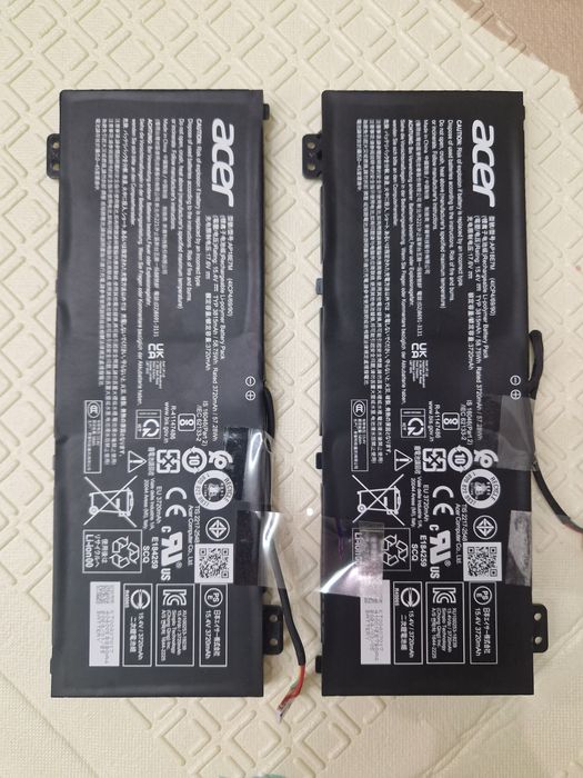 Оригинальные АКБ к Ноутбуку acer nitro v15, 15.4 V = 3815 mAh 2024 гв.