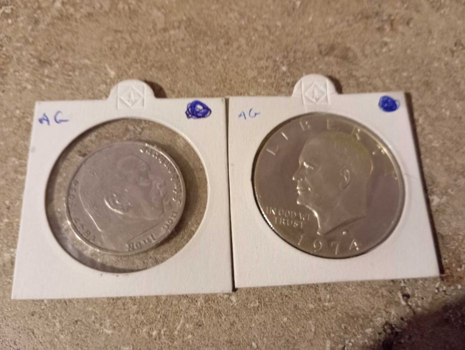 porządki domowe monety srebrne